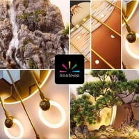 إنارة • تصميم آسيوي • ٦٠×١٢٥ سم