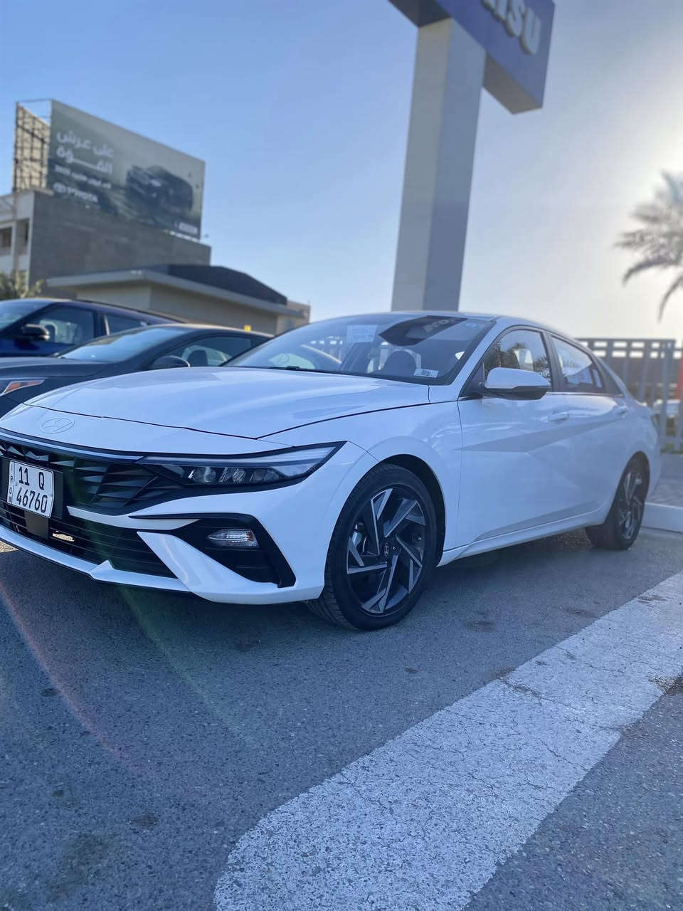 هونداي النترا  خليجي تجميع صيني
 

موديل 2024 

ماشيه 37 

فول المواصفات 

بصمه 

سلايت 

حساس امامي خلفي 

كامره خلفيه 

شاشه 

سايد بريك دكمه 

دشبول دجيتال 

قطعتين تبريد 

وباقي المواصفات المعروفه 

السياره رقم بغداد   
   

السعر 142$💵وبيه مجال 

العنوان📍بغداد
***********☎️
