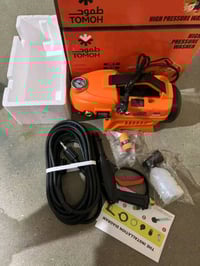 2600 واط  265 بار  10 لتر بالدقيقة الملحقات:  صوندة كتان سيم مسلح 10 م...