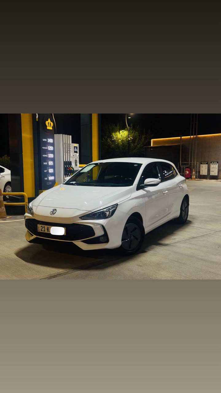 Mg 3
مۆدێل ٢٠٢٦
زەمانی شەریکە
ئەشیای شەریکەی ماوە
مواسەفەت ستاندارت
تەنها ٨ هەزار ڕۆشتوە
کامل جوانکاری بۆ کراوە
تاقم کوشنی تێگیراوە 
تاقم گاعی قاڵبی شەریکەی بۆ دانراوە
بێبۆیاخ بێسارد بێشوخت نوکە دەرزی  نیە
گێرو مەکینەو تەبریدو کامل بەشرت
شوین سلێمانی
*********** السليمانية, العراق
