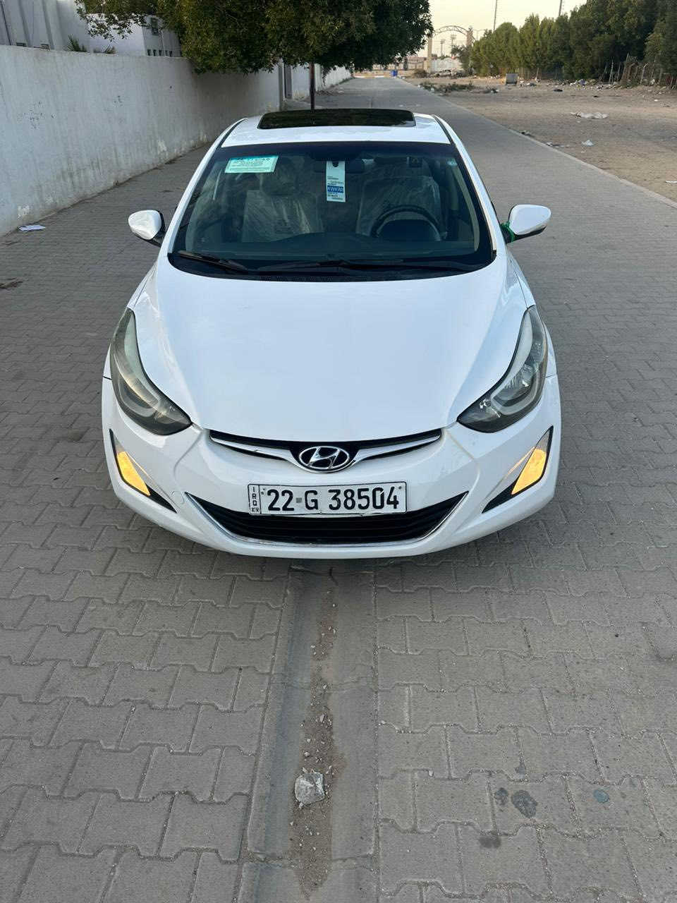 السلام عليكم
النترا 2014 خليجي 

كير محرك حلوات 

حداديه تخم تاير جديد 

رقم اربيل دولي 

فول مواصفات واحد علئ واحد 

السعر 105 

العنوان كربلاء الحر السواده 

***********
