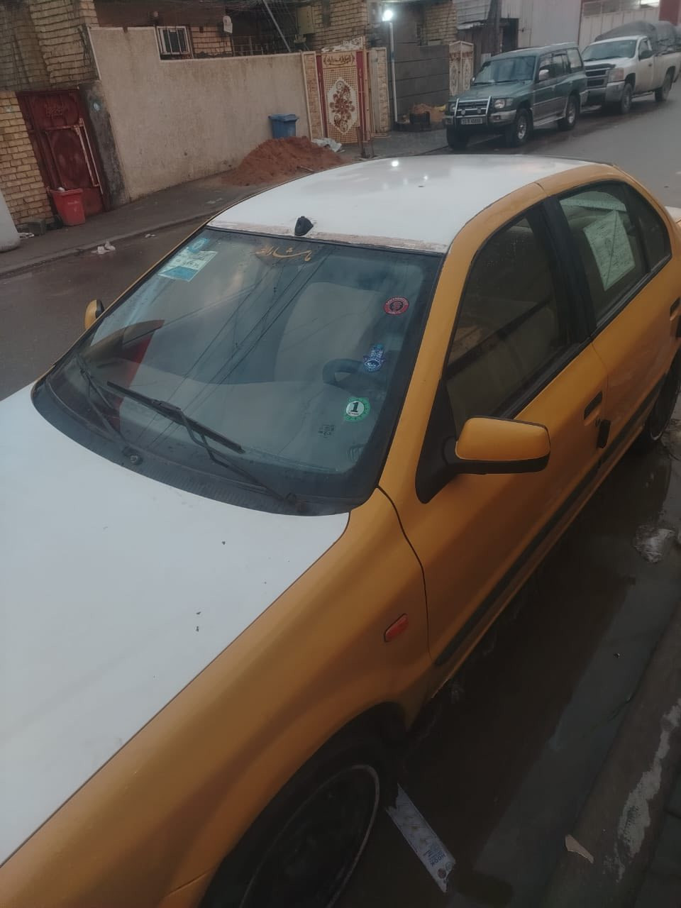 السلام عليكم سمند للبيع موديل 11 رقم واسط بدون ضربه محرك مجفت جديد تراي وين مايعجبك سعرها 27 ورقه اتصال فقط ممتواجد خاص وهذا الرقم مكان السياره بغداد الشعب ‭ 0771 691 2153‬
