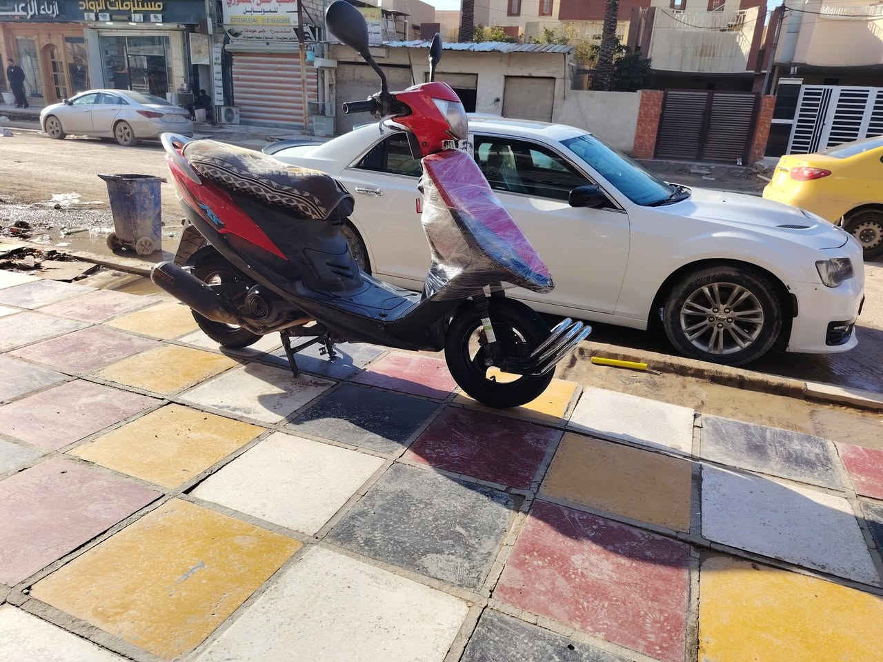 السلام عليكم دراجه ماكس مكفوله كفاله عامه المكان بابل حله يم مركز الثوره السعر خاص ***********
