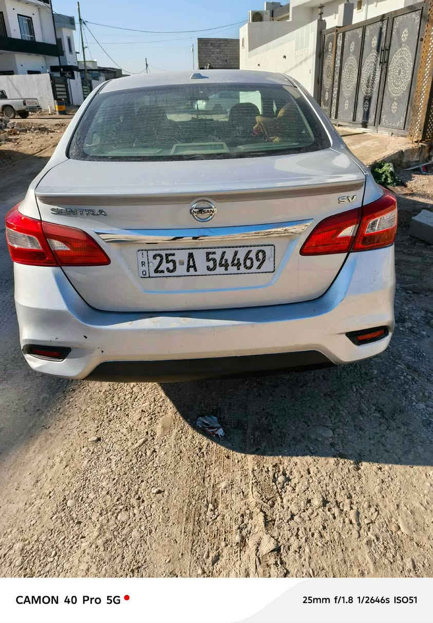 نيسان سنترا 2019 SV للبيع
بصمة شاشة كامرة تبريد تدفئة شرط گير و محرك شرط السيارة جاهزة من كلشي حادثهة چاملغ + بونيد صبغ والصندوق مبدل بلادي نفس اللون السيارة رقمهة كركوك دولي بأسمي  مكانها تكريت أي استفسار الاتصال على الرقم 👇🏻
*********** كركوك, العراق
