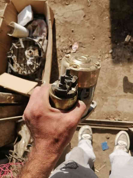 غراض سلف دينمو  بيجو سايبه  ٢٤ /١٢ من ورشة يوسف توفيق كهربائي سيارات الوري ٢٤ فقط النجف الاشرف حي الصناعي البوك الاول مقابل الجامع ***********
