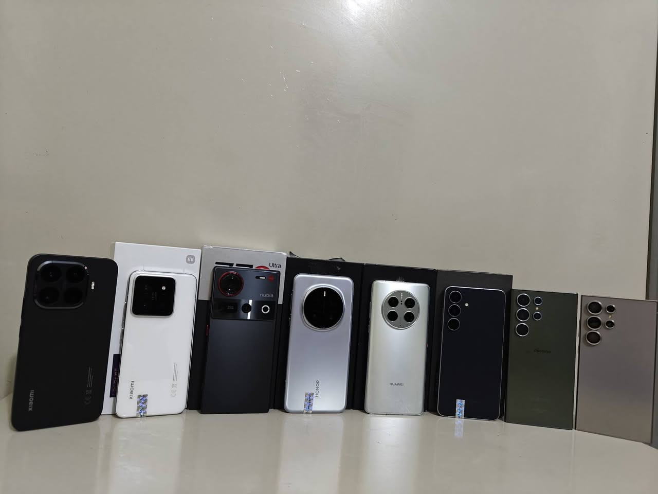 متاح مجوعة اجهزه نضافه 100بل 100 وضمان مكفوله من كلشي شرط الفحص مكاني كربلاء للتواصل على الرقم  ***************************
هونر ماجك 7 برو ذاكره ٥١٢ الجهاز اخو الجديد شخط مابي مكفول غراض كامله  سعره 875 قفل بدون عمله

نوبيا z70الترا الجهاز نضيف كلش ومكفول وياه الكارتون سعره 725

ريلمي جيتي 5 برو الجهاز مكفول حتى من الشخط سعره ٥٠٠

شا مي ١٤ ذاكره ٥١٢ روم عالمي اخو الجديد مكفول من كلشي وياه كارتون سعره ٥٧٥ 

هواوي ميت 50برو الجهاز اخو الجديد شخط مابي سعره 440

كلكسي اس 25FE الجهاز مستعمل يومين بس جديد غراض كامله سعره 700

كلكسي اس 23الترا  الجهاز نضيف كلش ومكفول شرط الفحص سعره ٧٠٠

كلكسي اس 24 الترا خطين الجهاز نضيف واي خلل مابي 800

شاومي 15تي برو ذاكره 512الجهاز اخو الجديد ومكفول من كلشي سعره 700 

 جميع الاجهزه مكفوله من كلشي وشرط الفحص والسعر بدون عمله لكول الاجهزه
