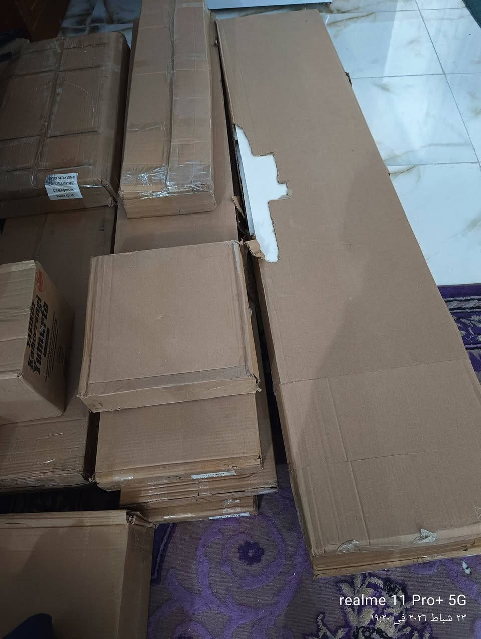 اسلام عليكم غرفة اخشاب للبيع جاهزة و كامله و ما بيها نقص و بعدهي بل الكارتون حتى بعدهي ما مشدودا و ذني الصور كدام عينك  و تصميما نفس ال بل فيديو مثلا بل الضبط سعره 1100 و بي مجال تعال و بيك خير و تدلل العنوان نجف و هاذا رقم الهاتف ***********
