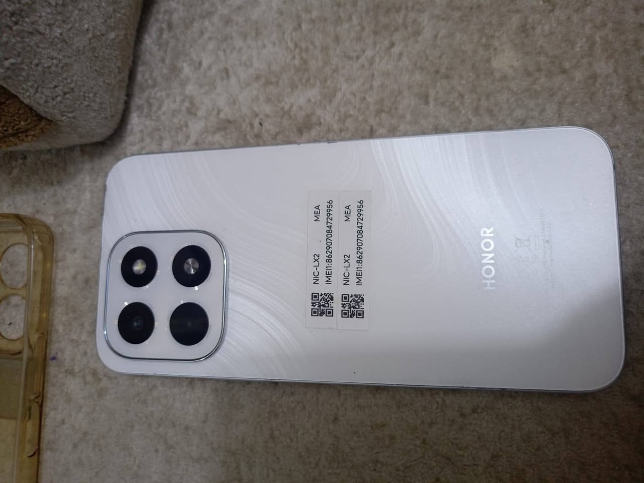 السلام عليكم HONOR X6c مستعمل أقل شهر كلشي ما بدل بي فقط شاشه مكسوره  مماثر عل شاشه ابد سعره 100 وبي مجال 
🔴عنوان بغداد


**إذا كنت صاحب هذا الإعلان وتريد حذفه لأي سبب، رجاءا أرسل رسالة إلى الدعم الفني**