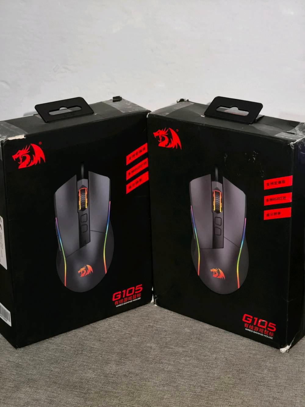 
ماوس Redragon G105

جديد غير مستعمل
سعر القطعة : 25 الف

متوفر توصيل جميع المحافظات 