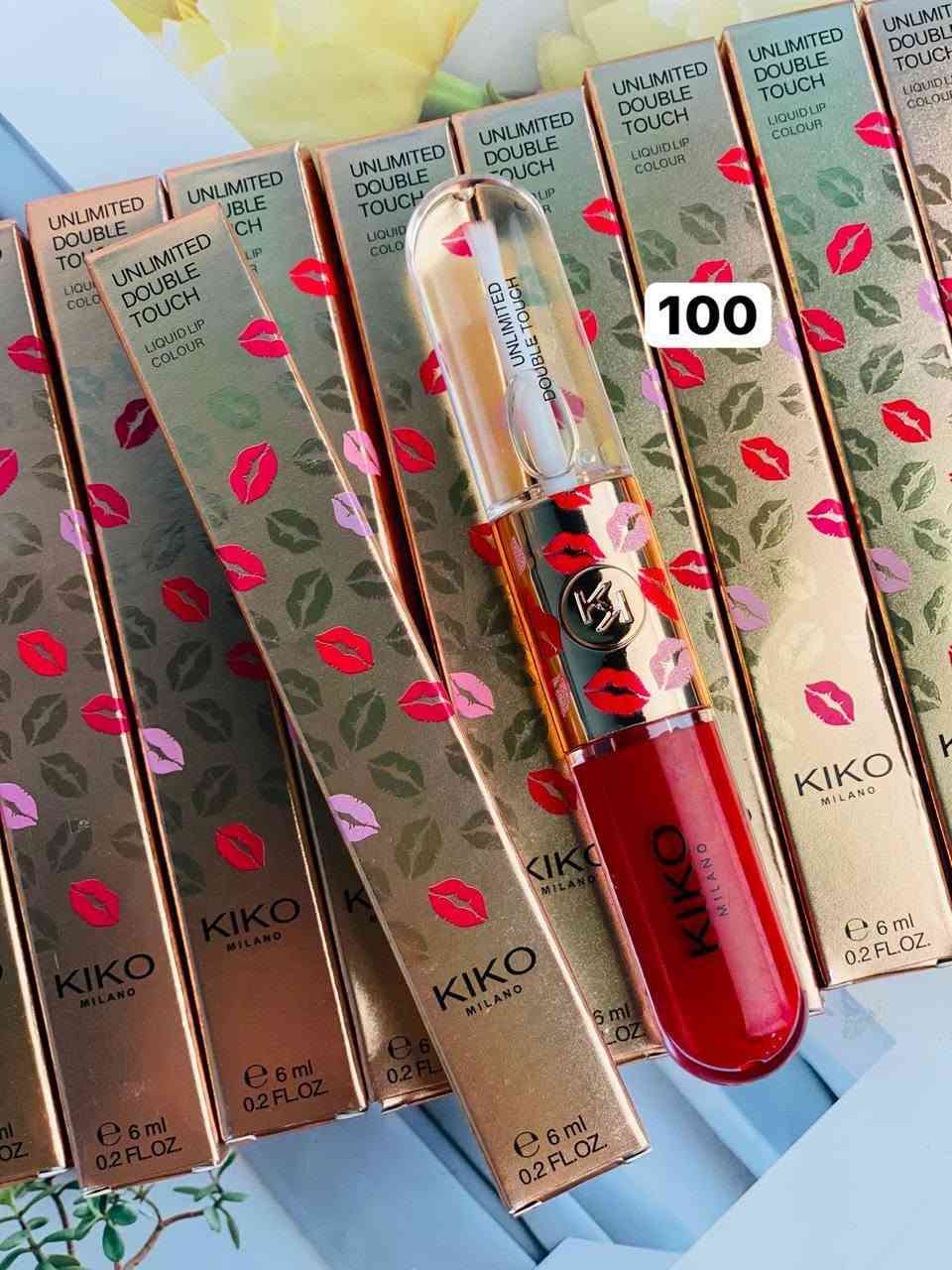 💋 KIKO MILANO - Unlimited Double Touch 💋
الروج والغلوس المزدوج الأشهر عالمياً من كيكو ميلانو متوفر الآن بجميع درجاته الساحرة والأكثر طلباً! ✨
إذا كنتِ تبحثين عن ثبات يدوم طويلاً، ترطيب مكثف، ولمعان لا يقاوم.. فهذا المنتج هو خياركِ المثالي. يتميز بتركيبته الثنائية:
1. الطرف الأول: روج مطفي (مات) بثباتية عالية جداً ولا يطبع.
2. الطرف الثاني: غلوس شفاف يمنح الشفاه مظهراً ممتلئاً ولمعاناً زجاجياً جذاباً.
🎨 الدرجات المتوفرة في الصور:
 100 (الأحمر الكلاسيكي الجريء) 💄
 101 (الوردي الحيوي) ✨
 102 (الوردي الناعم الهادئ) 🌸
 104 (النيود الطبيعي الساحر) 🤎
 105 (الكشمير الدافيء الأنيق) 🍁
 106 (الأحمر الياقوتي العميق) 🌹
 107 (الكرزي الجذاب) 🍒
 108 (المرجاني الناري المشرق) 🔥
 109 (الأحمر الكلاسيكي المخملي) ❤️
 110 (البيج الدافئ والمميز) ☕
111 (الدرجة الساحرة التي تبحث عنها الجميع!) 🌟


**إذا كنت صاحب هذا الإعلان وتريد حذفه لأي سبب، رجاءا أرسل رسالة إلى الدعم الفني**