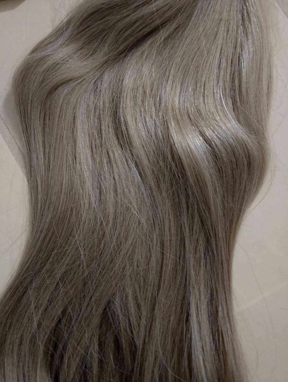 20 خصلة شعر طبيعي غير مستخدم طول 70 سم لون اشقر
تواصل على الواتساب 
***********
 مكاني بغداد
