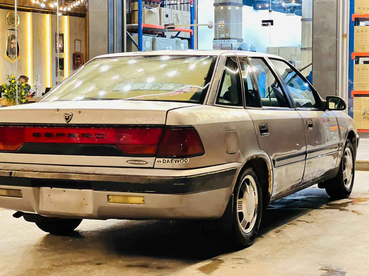 السلام عليكم دايو اسبرو للبيع رقم بغداد إنكليزي بسمي محرك مسكر كير عادي دواخل جديده ارضيه جلد كشنات جلد سنتر لوك السياره ابلاديه بيه جراد تخم تاير حدايده جديده كهربيات شغاله السعر ٣٧ وبيه مجال بسيط ***********
