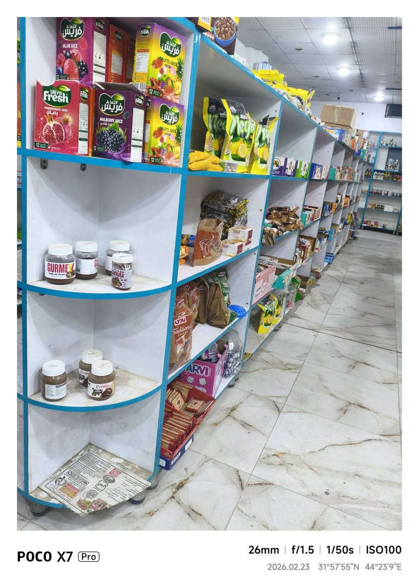 السلام عليكم 
رفوف عدد ٦ 
الطول ١٦٠ سم   العرض ١٠٠سم 
للاستفسار ***********
