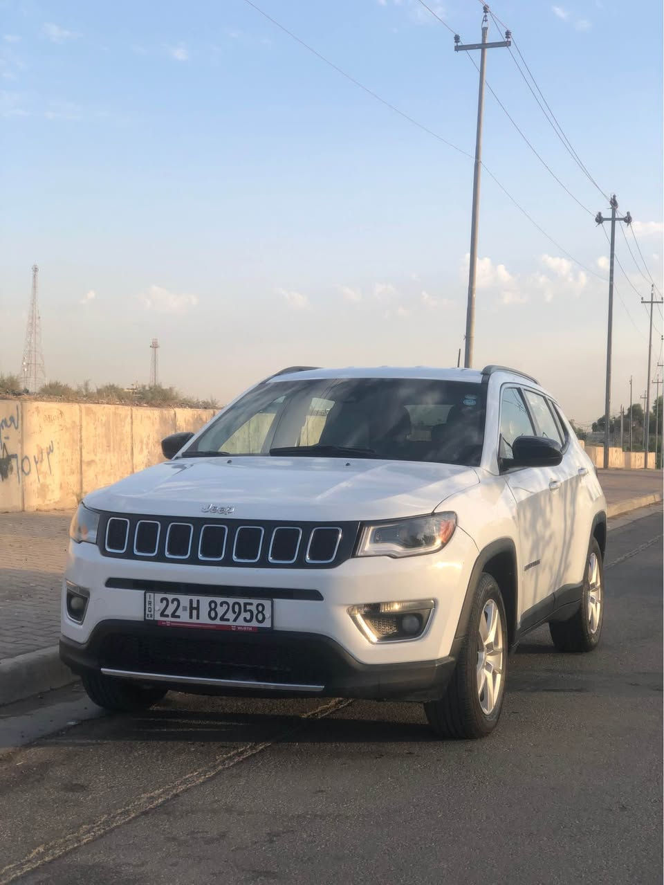 سلام عليكم جيب كومپاس موديل ٢٠٢٢ گيرو مةكينةو هةموو گياني بةشةرت ديناري مةسروفي نية سةنةوي و رةقةمي نوية كوبون بةنزيني هةية رادار و خةت جادا چةن مواصفاتي تر بةناوي خومةوةية سنةوي تازةية رةقةم تازة سعري 152 مةجال بو زانياري تيل بكة سونةريم داناوة كةركوك رحيماوة 
***********
***********

سلام عليكم جيب كومپاس موديل ٢٠٢٢ كير محرك كل بشرت نواقص مابي سيارة كلش جاهز سيارة بسمي و سيارة  جاهز موصفات فول مابي سلايت سعر ١٥٢ مجال سورنار موجود اللتفاصيل 
***********
*********** كركوك, العراق
