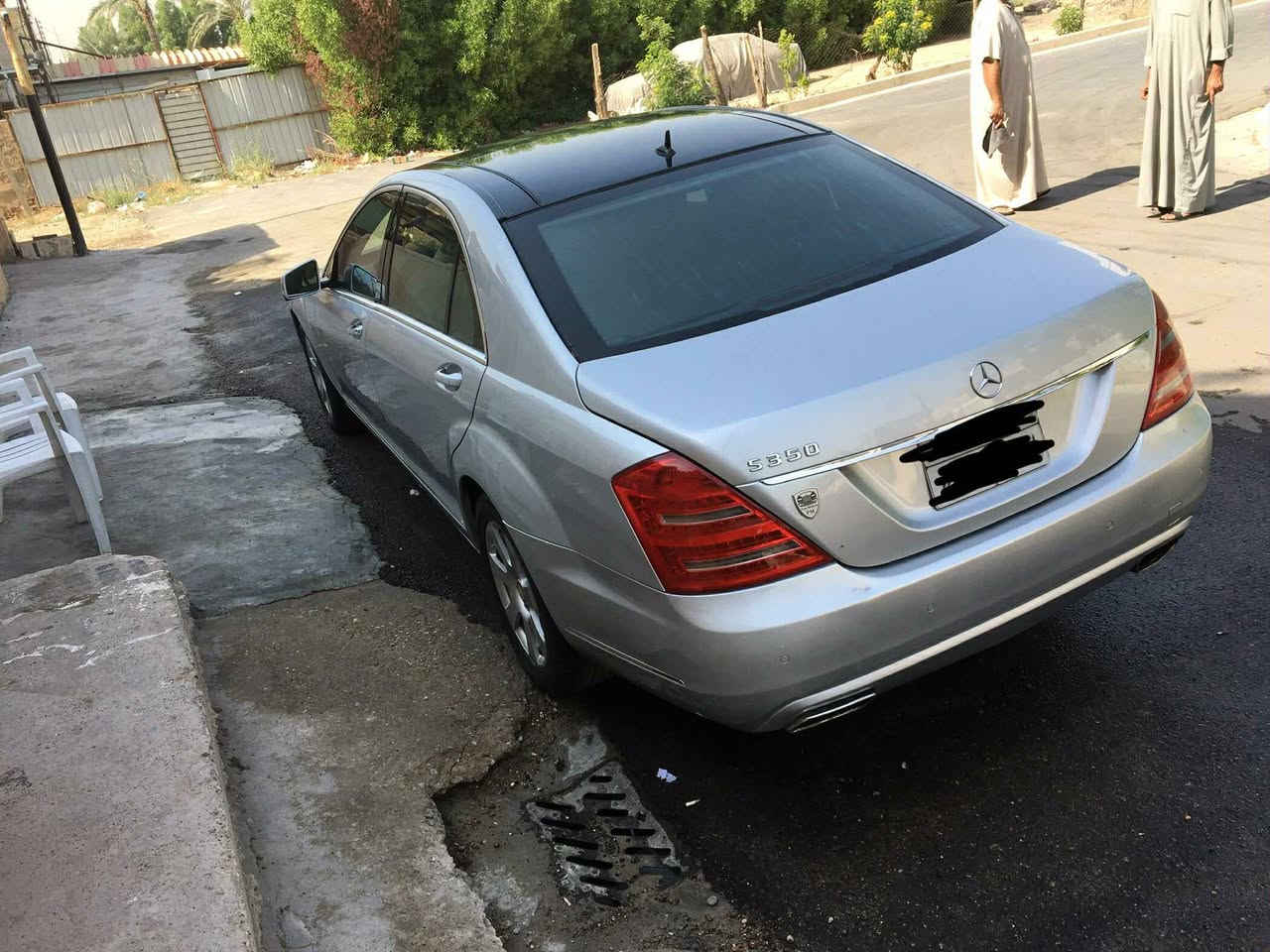 مرسيدس 2007 فول لارج باب طويل بونراما حجم 350  رقم شمالي  صبغ جاملغ خلفي بدون دواخل محرك 6 سلندر السعر 175ورقة ***********
