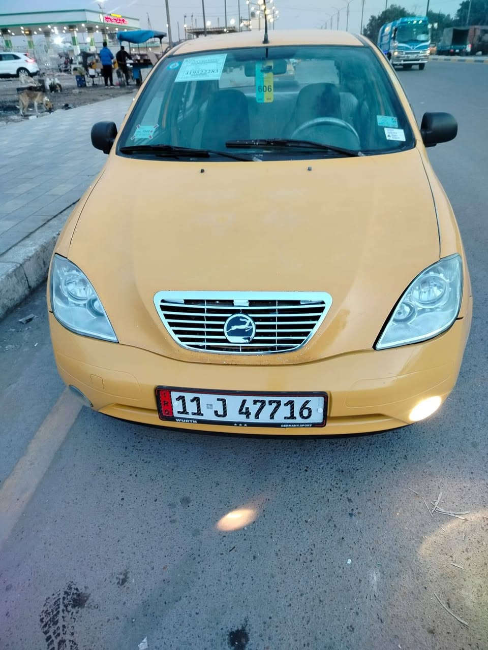 طيبه موديل 15 بيه جاملغ خلفي مصبوق ولا تبديل ولا ضربه مكينة وكير خير من الله صدر خير من الله تخم تاير سنويه جديده هيه مصفره العنوان بغداد مدينه الصدر سعر 38 رقم الهاتف ***********
