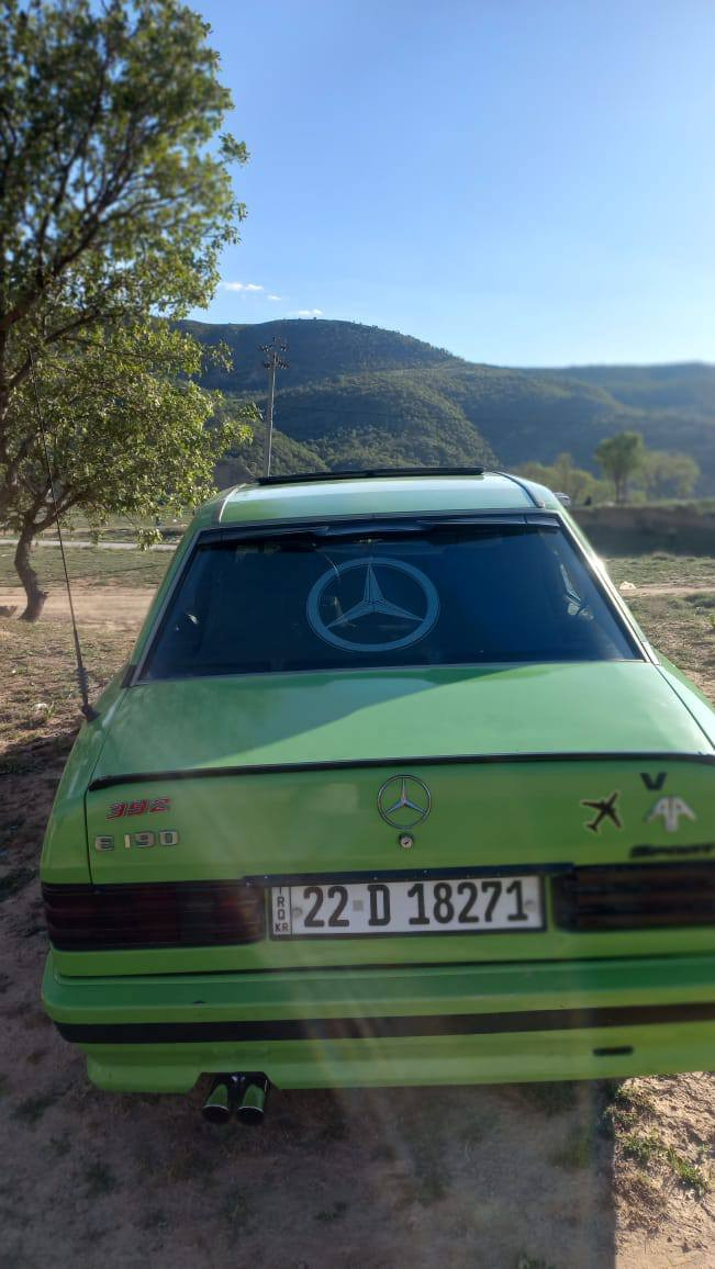 ماسلیس 190E
مۆدیل 1992

مەکینە bb شەبەح 4V

گێر تۆماتیک 

سەنەوی 2030

لێدرانی نیە سبوخ حام لۆ جوانی

سحر 36 مەجال

***********
