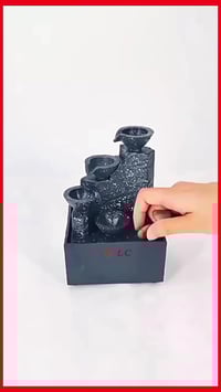 نافورة LED • داخلي • بطاريتان AA