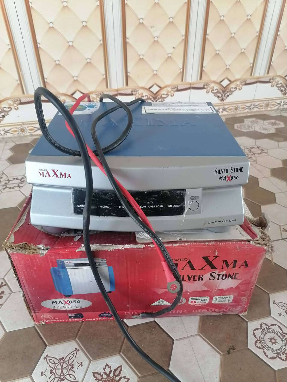 السلام عليكم  محوله 4امبير   تشتغل حسب الاستعمال  التحميل من 2/8 ساعات  طك الكارتون   سعر 120  او بيه مجال  مكاني نجف  ناحيه الحريه


**إذا كنت صاحب هذا الإعلان وتريد حذفه لأي سبب، رجاءا أرسل رسالة إلى الدعم الفني**