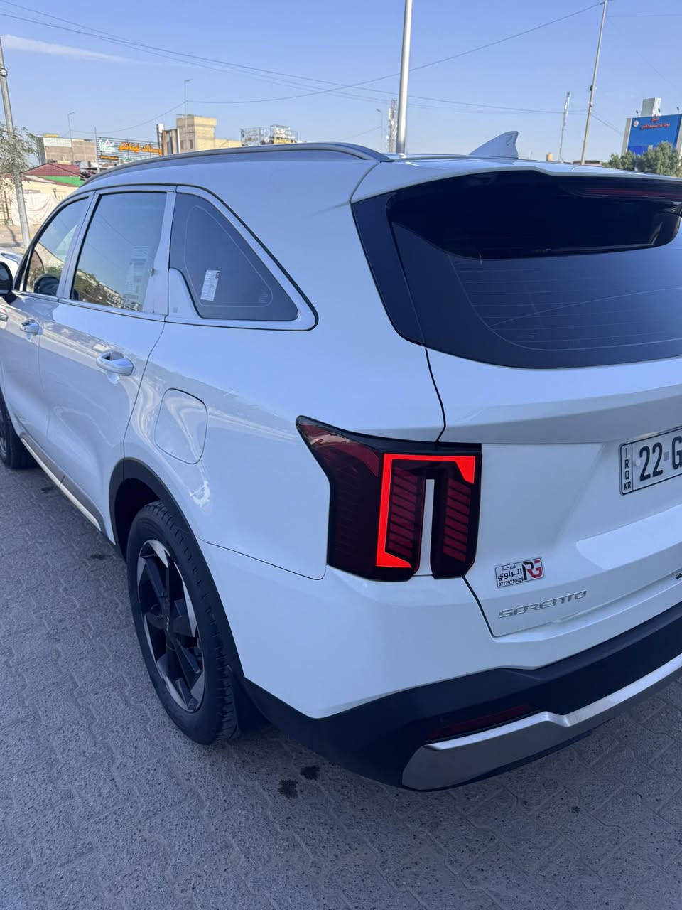 سورنتو خليجي٢٠٢٤ مكفوله كفاله من الزلغ 
ماشيه ٢٥ رقم اربيل الدولي سته سلندر 
السعر ٣٠٠وبيها مجال بسيط 
٧ راكب
بردات خلفية
كشنات كهربائي
كير ماوس
صندوك كهرباء
حساسات امامية خلفية 
٣ قطع تبريد
السياره مغلفة جلد كامل ٧ مقاعد
مكاني النجف الأشرف 
للاستفسار ***********
