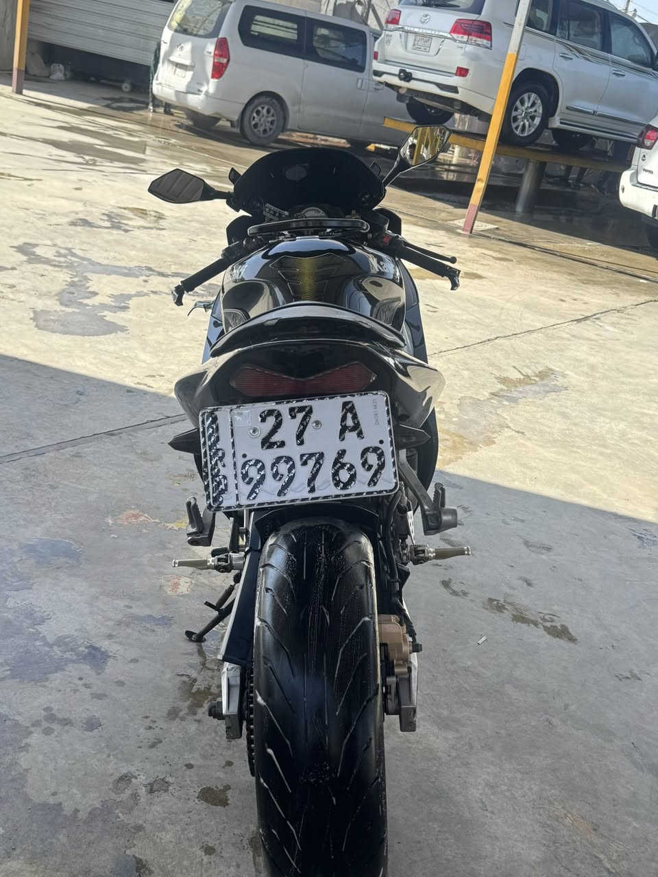 السلام عليكم كاوسكي للبيع الدراجة بلادية وكلش نضيفة مرقم ذي قار تحويل بشرط سنوية لل27 ارقام انكليزي هزة جديدة كلشي جديد بيها شلعه ومعدل تشك الكاع والدراجة ما متعوبة كلش نضيفة عليها اكزوز SC وزنون تعال وجيب فيتر وشوفها بعينك مكاني بغداد حي الجهاد السعر 48 ***********
