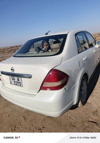 نيسان تيده موديل 2006خليجي السعر 63وبيه مجال  ‏‪07801578022‬‏اتصال على...