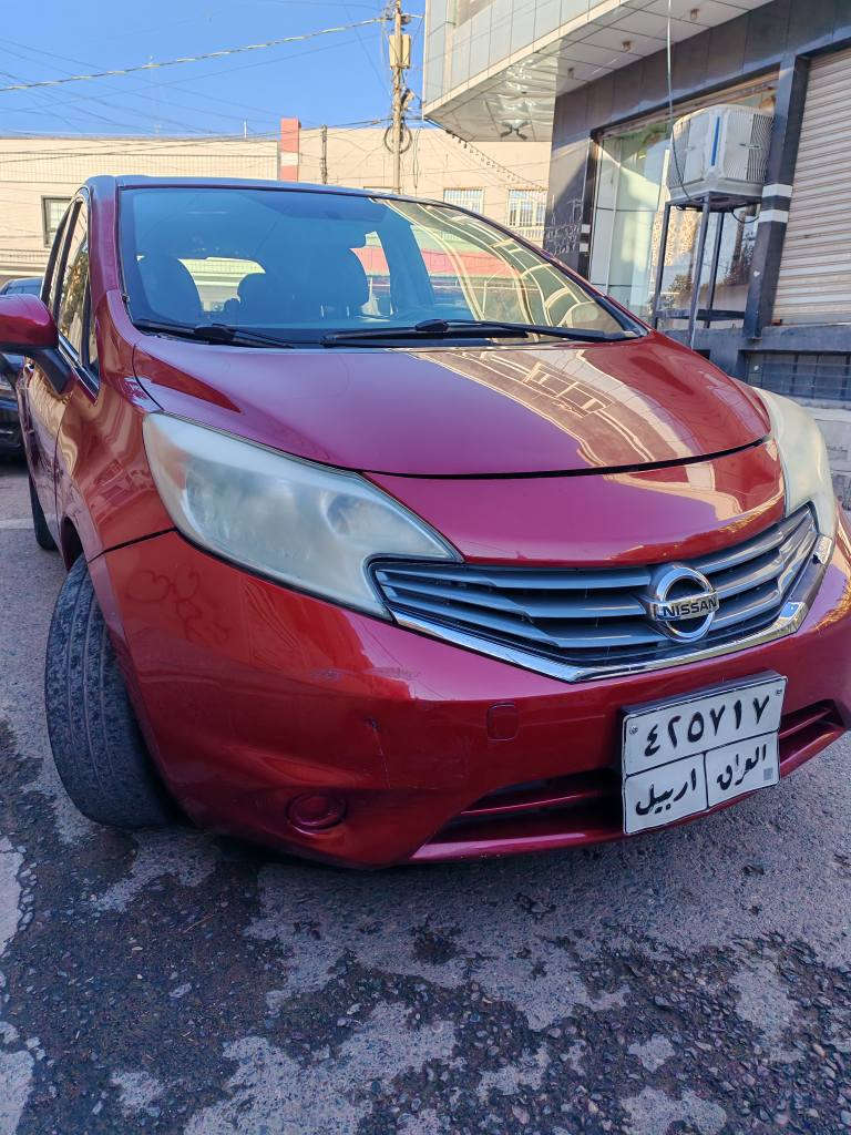 نيسان فيرسا نوت ٢٠١٥  دوو دةركاي لأي سكن بوياغة بي ناو كرتن رسمي دةعمةكة م هةية سةنةوي نويية ١١٤٠٠٠هةزار سعر ٨٨ و معامةلةكي كةم *********** أربيل, العراق
