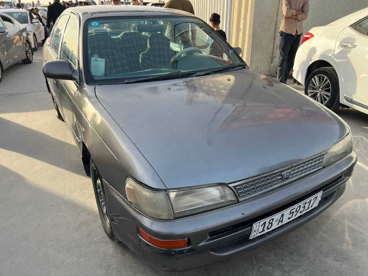 سيارة كورلا موديل ١٩٩٢ للبيع
كير ومحرك بحالة ممتازة والسيارة نظيفة وما بيها نقص ابد 
السيارة محوره يسره وتحويرها ممتاز وما بي مشاكل ابد
السعر ٥٤ورقة وبيها مجال 
مكان السيارة الكوت حي الجامعة 
للاستفسار


**إذا كنت صاحب هذا الإعلان وتريد حذفه لأي سبب، رجاءا أرسل رسالة إلى الدعم الفني**