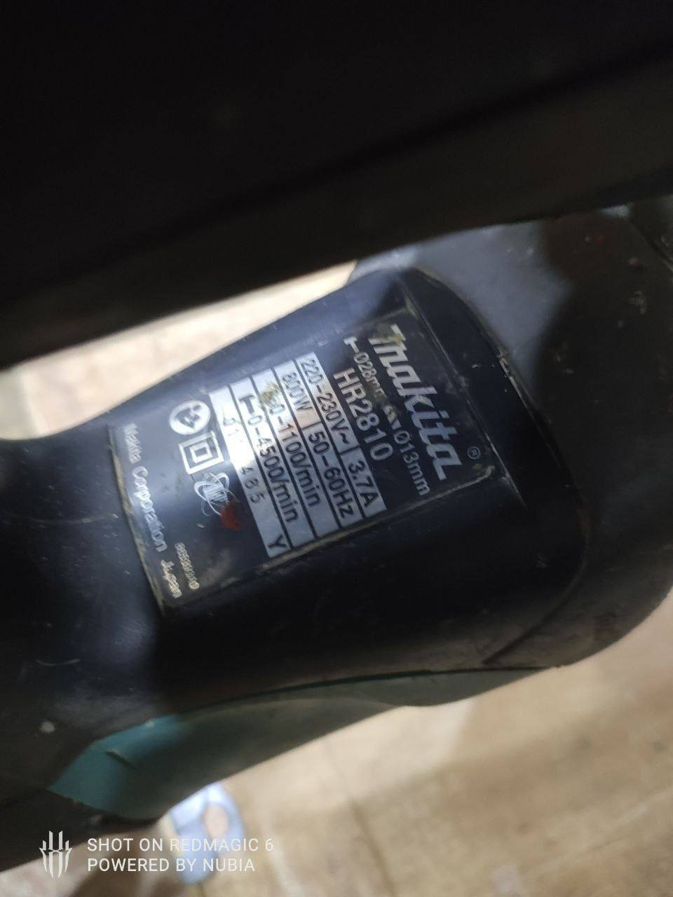 تخفيضات لغاية يوم الاحد 3/22 ...ورة الاحد يرجع السعر الاصلي السعر الحالي 110 الف مع التوصيل السعر السابق 130 الف دريل ماكيتا ياباني اصلي مستخدم نظيف بلادي 28 ملم 800 واط همر و تثقيب و كسار واتجاهين ***********
