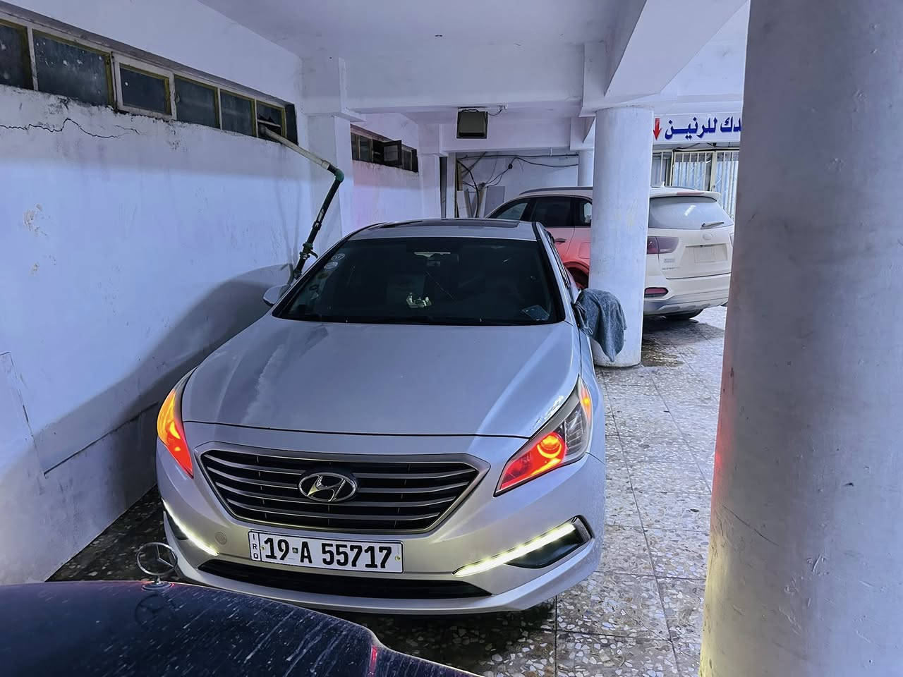 السلام عليكم سوناته وارد  موديل 16 رقم كربلاء انكليزي 
مكاني حله حادث جاملغ وربع البنيد بدون دواخل فول 
السياره بصمه فتحه ترحيب عند الاقتراب منضومه ازلون كامله 
بيع او مراوس حسب لاستفسار ***********
