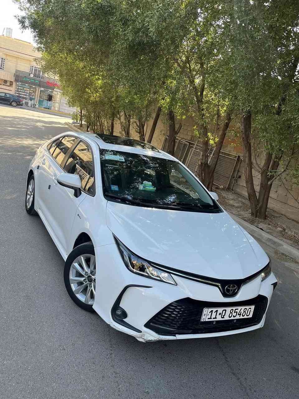 السلام عليكم
للبيع كورلا ٢٠٢٤هايبرد

رقم بغداد بأسمي 

فتحه 

بصمه 

كراسي جلد 

قطعتين تبريد 

احكم ستيرن 

شاشه كبيره 

كامره دواره 

توقف ذاتي 

سايد بريك بصمه 

لايت زنون 

تحديد مسار 

انضمه قياده 

وباقي المواصفات المعروفه 

ملاحضه السياره كفاله من الصبغ والتبديل والبارد 

فقط هذي الملاحضات الي شوفها بدعاميه

السعر ١٤٣وبيها مجال 

مكاني بغداد حي الاعلام 

***********

***********
