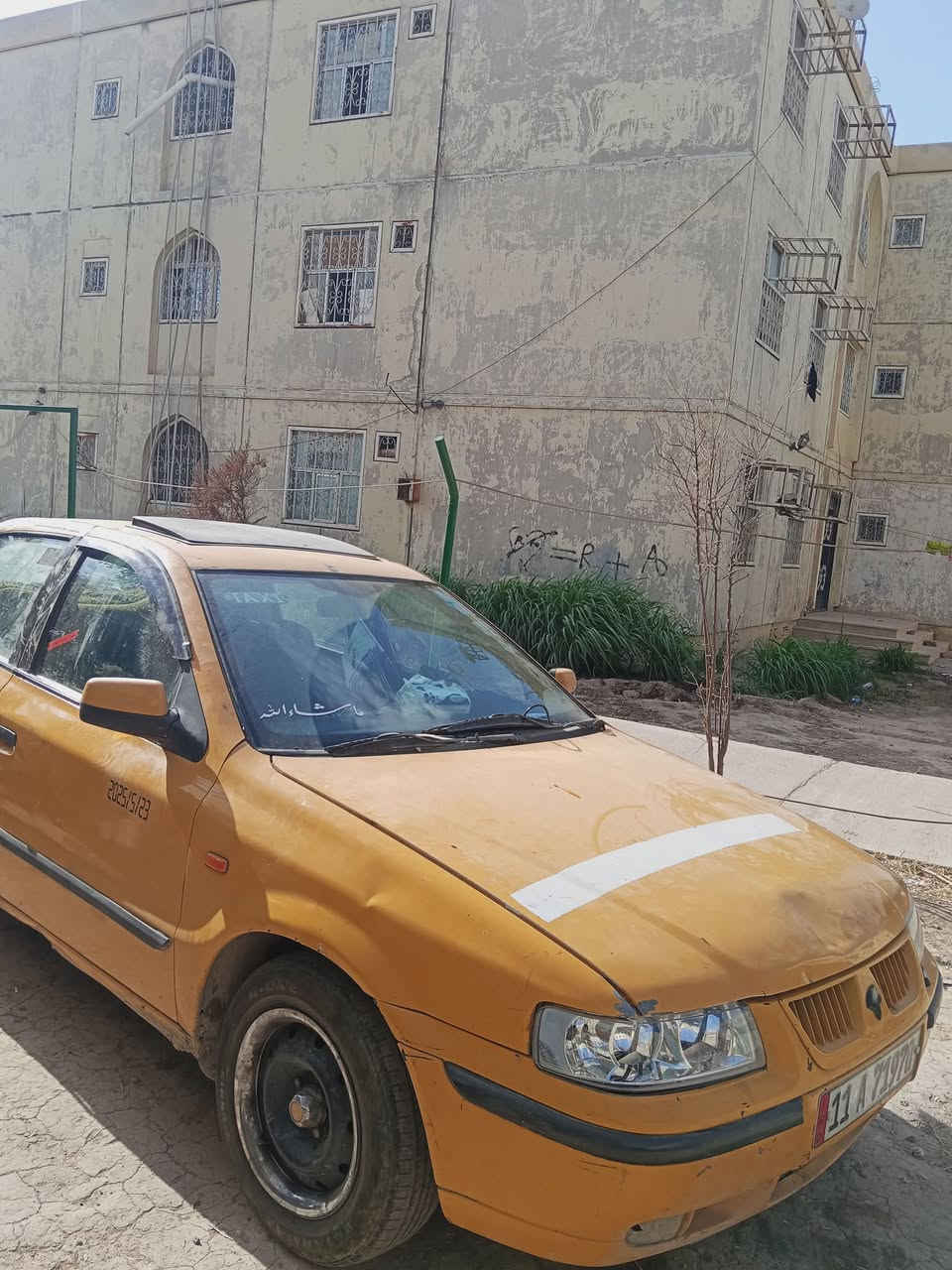 سمند مديل 2011نضيفه مصفره من كلشي رقم جديد سياره بسمي تحتاج ترتيبات نواعم فقط تاخذ سياره حلوه وكاعده كلشي تبريد ثلج شغال مكان السياره كركوك راسل تتصل بكيفك *********** خط واتساب معدي شكال سعر 32 وبيها مجال حك الجيه
