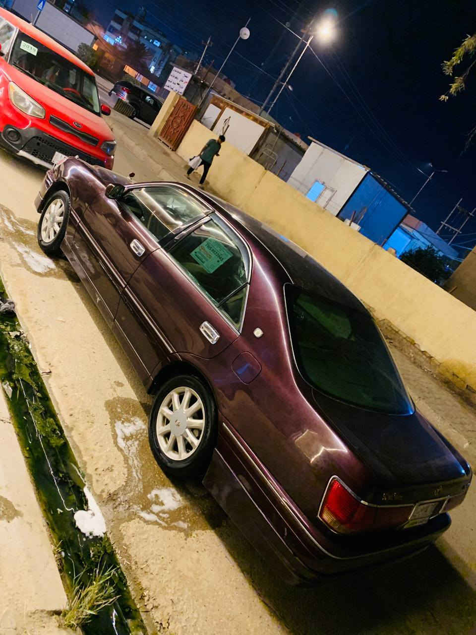 السلام عليكم تيوتا كراون ملكه للبيع موديل 2003 رقم صلاح الدين رقم حديد سيارة وكالة سياره جديده وجاهزه مكينه وكير وحداديه وتخم تاير كله جديد تبريد ثلج بيها صبغ مكفوله كصه ونقل جثه وصوليات لسعر ٨٧ لمكان بلقاسم ***********
