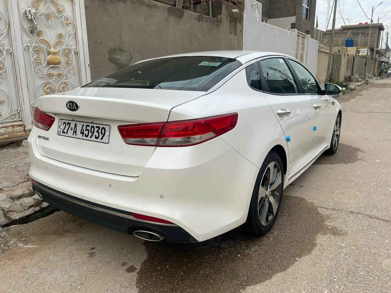 سلام عليكم اوبتيما 2017 سياره مكفوله كفاله عامه فول عدا البنراما السعر 180 بيه مجال مكان سماوه الرميثه  رقم راعي سياره ***********
