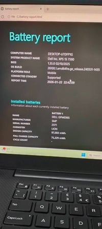 ديل XPS 15 • GTX1650 ٤ جيجا • ١٦ جيجا رام