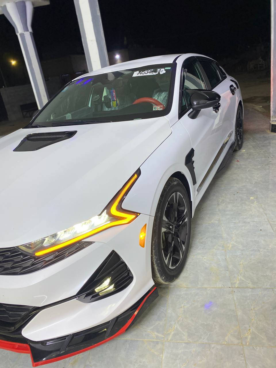 يا الله
K5 (GT Line)
الموديل :2024
نوع المحرك :1.6 تيربو 

اللون :ابيض 
وارد : اميركا 

مواصفات :فول 1/1
1_بصمة +تشغيل عن بعد 
2_حساس جنطه اوتو 
3_بانوراما فول قمارة 
4_لايت زنون عدسات 
5 _لد نهاري امامي + لد خلفي 
6_كشافات 
7_رادار امامي + كامره رادار امامي 
8_رادار خلفي وجانبي + نقطه عمياء فول حساس 
9_داخل اسود   مميز +كشنات جلد
10 _فول تحكم ستيرن +قياده ذاتيه ذكية 
11_كامره خلفية 
12_شاشه حجم كبير 
13_تدفئة كشنات 
14_سايد بريك بصمة 
15_شحن واير ليس 
16_مود درايف 
17 رقم معوقين واسط بسمي
19 السياره كلين فقط دعاميه خلفيه وشبر بارد بل جنطه 

عنوان : واسط الصويره 

الاستفسار ***********
