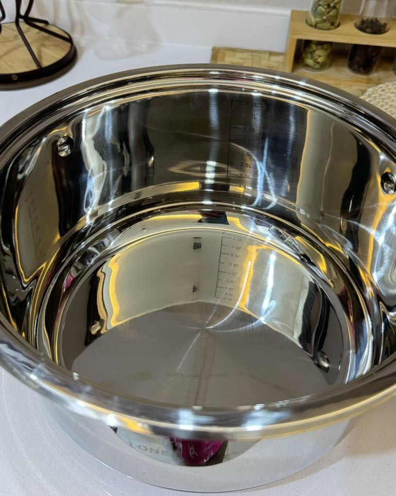 سيت ستيل اصلي
١٨/١٠ الوزن الثقيل
ددللها للوالده ترى تستاهل
 تم يجيكم السعر مع التوصيل 

#العراق #بيت #طبخ #مطبخ


**إذا كنت صاحب هذا الإعلان وتريد حذفه لأي سبب، رجاءا أرسل رسالة إلى الدعم الفني**