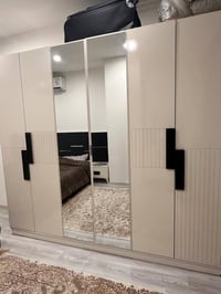 غرفة نوم 5 قطع بدون دوشك 6 اشهر استعمال 500 الف ومجال  07703190333