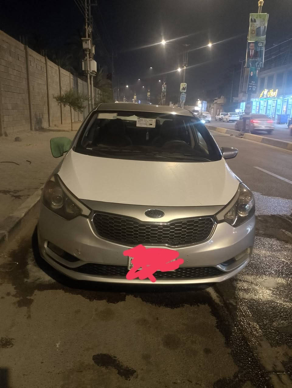 كيه سيراتو موديل 15  خليجي مكفوله من الضربه بيهه صبغ مدكر الخلفي وشوي من الباب فقط سياره جديده 110 وبيهه مجال بصيط مكان البصره ابو الخصيب ***********
