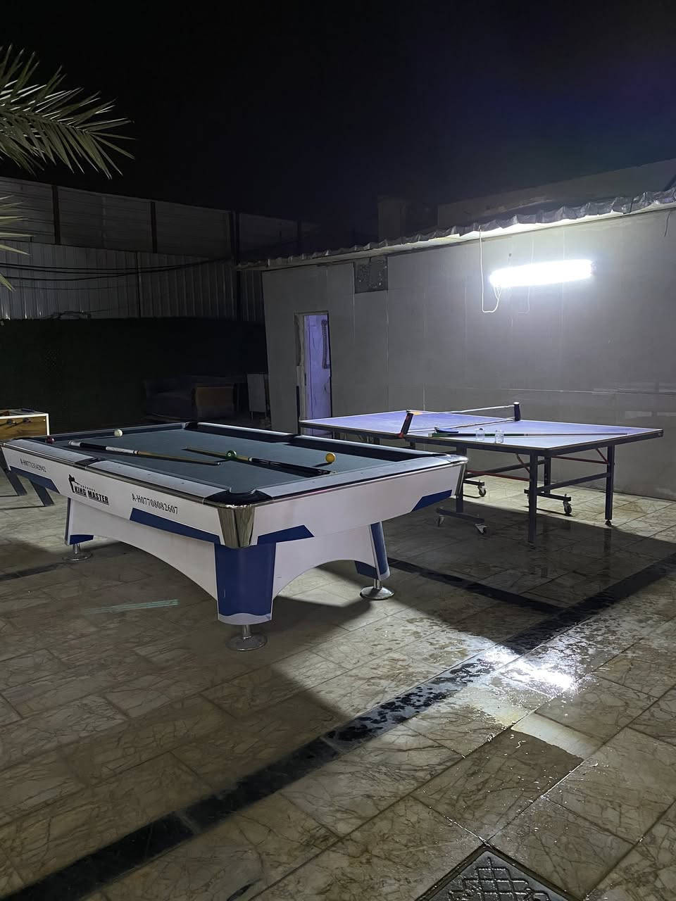 🤎أهلا وسهلا 🤎
🌴مزرعه سعفه🌴
مسبح مغلق ونضام تدفئة🏊‍♂️ة🏊‍♂️
جلسات مختلفه
جميع للعاب متوفرة بلي بليارد فيشة منضدة العاب اطفال 
للحجز والاستفسار أكثر الاتصال
 رقم هـ***********
الحجوزات عوائل +شباب+ مناسبات⛔️
اقصى عدد مع الاطفال 20 نفر
العنوان بغداد الكاظمية قرب جسر الدوار
