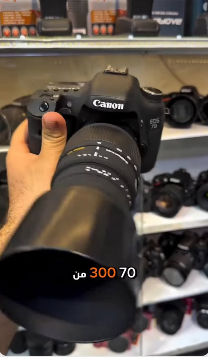 كامرة كانون 7D
مع عدسة ٣٠٠-٧٠
نضفته فول 
وع فحص مكاني بابل الكفل 
سعر خاص


**إذا كنت صاحب هذا الإعلان وتريد حذفه لأي سبب، رجاءا أرسل رسالة إلى الدعم الفني**