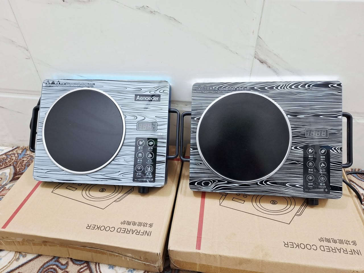 للبيع
طباخات كهربائية عدد 2
جديد بالكارتون وليس مستخدم 
5000 واط حقيقي / 220 درجة حرارة
للاستفسار و العنوان
كربلاء حي السلام قرب مدارس العتبة
***********
***********
