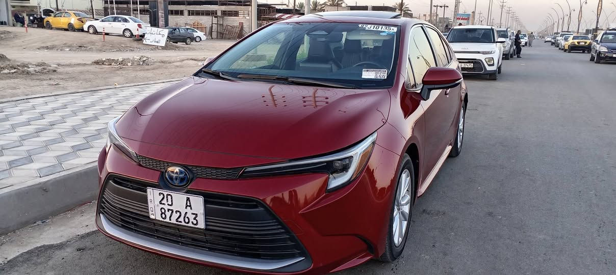 كورلا ٢٠٢٤ هايبرد ضرر جامرلغ خلفي جهة السكن وشويه قبق الجنطه بدون دواخل وبدون ايرباك
رقم شاصي موجود ويه الصور
 فول مواصفات
بصمه تشغيل وبيبان
فتحه
اشاره بالمري
كشن كهرباء
تدفئه بالكشنات
كشنات جلد
اتو هولد
درايف مود
ايفي مود
سايد بريك دكمه
شاحن واير لس
شاشه الكترونيه
رادارات جانبيه واماميه وخلفيه
تحديد مسار
لايت وبك لايت لد
للاستفسار اتصال *********** مكاني ديالى بعقوبه
