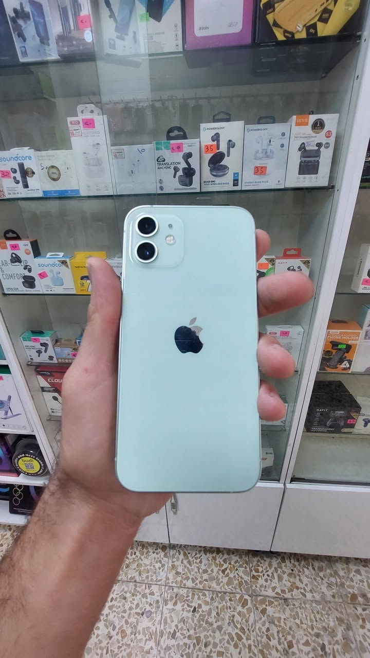 I phone 12 
امريكي
مبدل شاشه وبطاريه
ذاكرة 128G
توفر كاش والاقساط على ماستر كارد الرافدين والاهلي العراقي والرشيد 
متوفر على سوق جني
على موقع🔍  بغداد الحريه تقاطع شارع العياده الشعبية
يوجد خدمة توصيل لجميع المحافظات🚕
أرقام المبيعات
***********📱
***********
