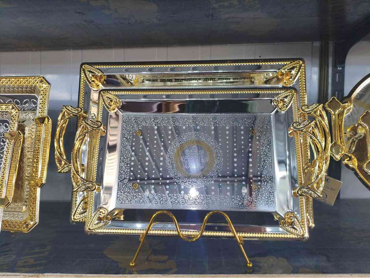 توفرت لدينا كافة انواع الصواني
مجمع الاخوين حي العسكري مقابيل حلويات حجي علي


**إذا كنت صاحب هذا الإعلان وتريد حذفه لأي سبب، رجاءا أرسل رسالة إلى الدعم الفني**