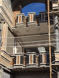 نماذج من أعمالنا تغليف الواجهات الخارجية بالحجر والمرمر للإستفسار واتس...