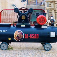 كمبريسر هواء • ١٠٠ لتر • مكفول