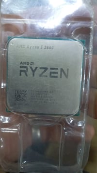 Ryzen 5 2600X • شغال • فحص قدام المندوب