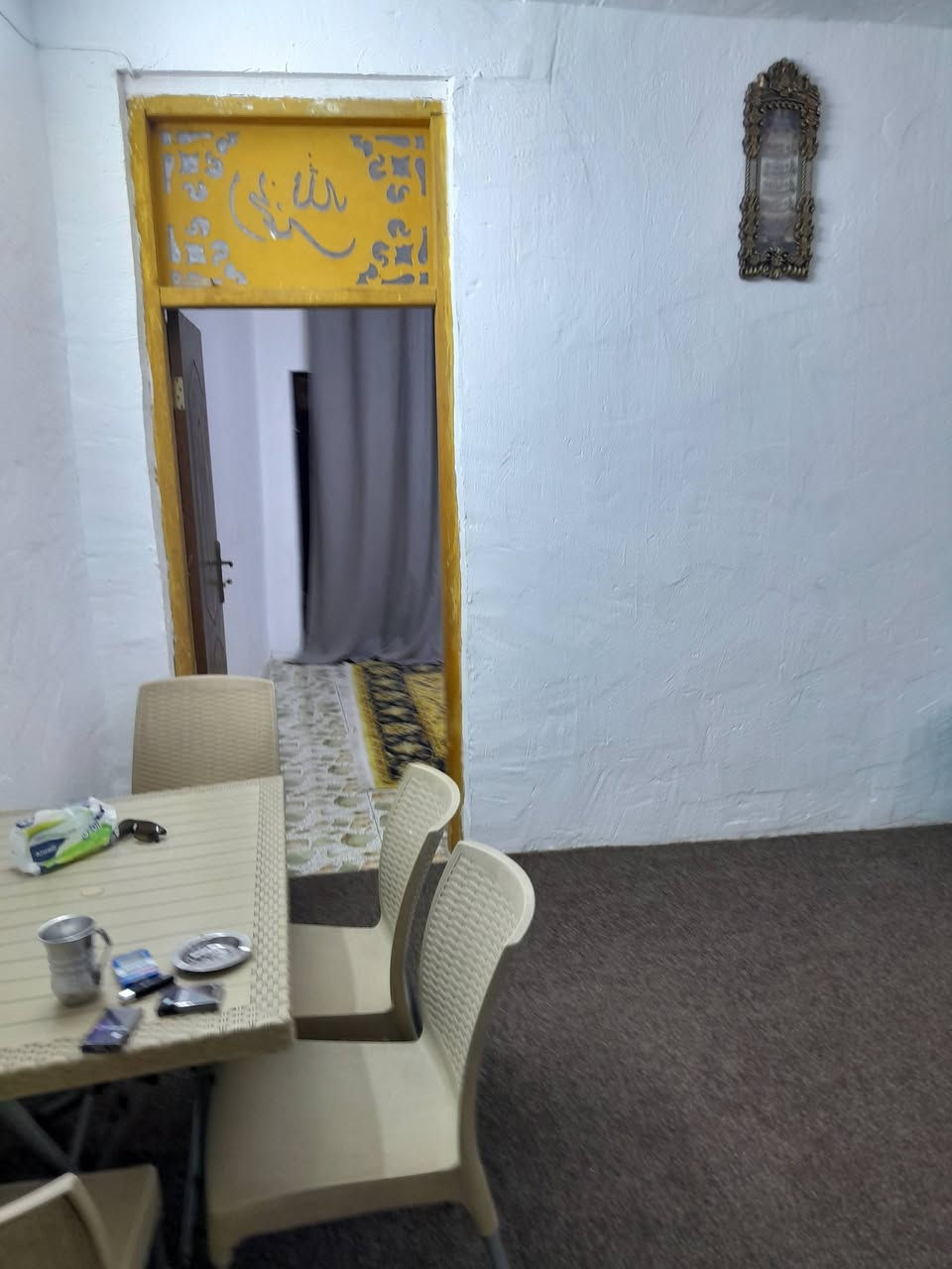 السلام عليكم دار البيع المساحه ١٠٠ طابوزراعي سند ٢٥ جسرديالى مقابل عمارة الدفاعي شارع الحدادين التفاصيل ***********
