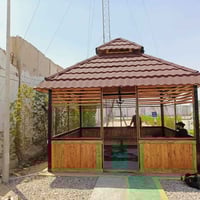 ورشة المبدع • اكواخ خشبية • البصرة